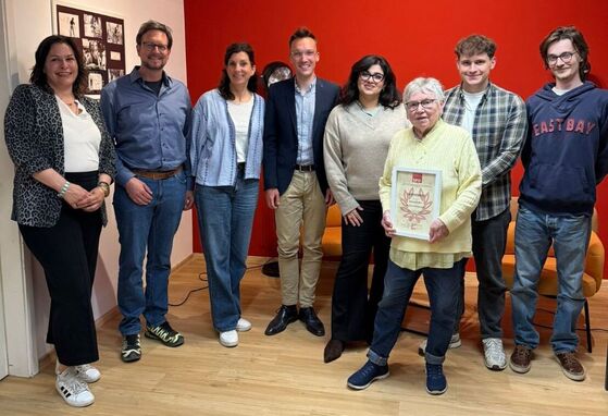 Die frisch gewählte Vorstandschaft der SPD Bamberg-Altstadt